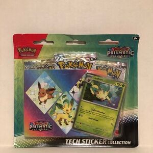 Prismatic Evolutions Sticker Set Leafeon